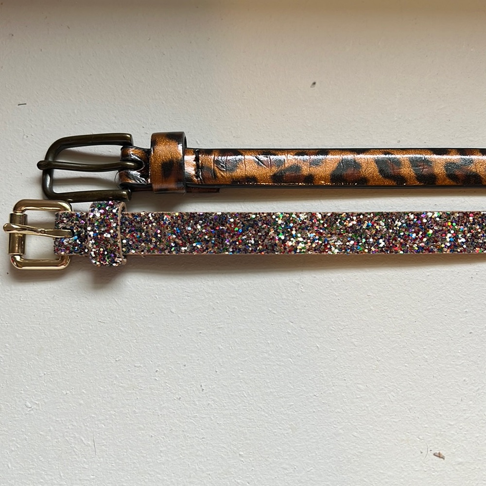 J.Crew skinny belt bundle